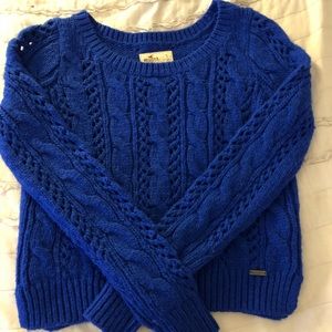 Knitted Hollister cropped sweater